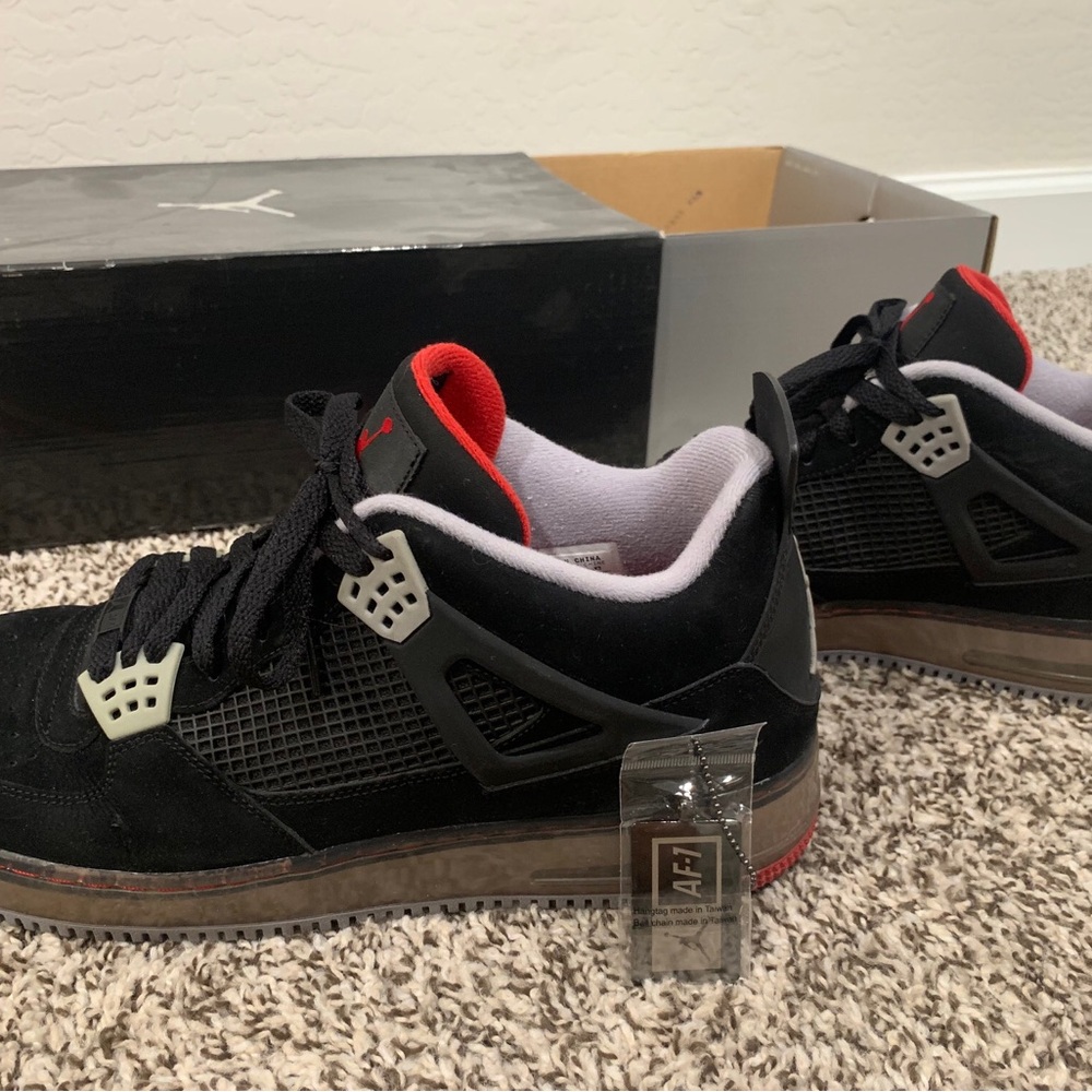 Nike AJF 4 air Jordan fusion black men’s shoes size 13